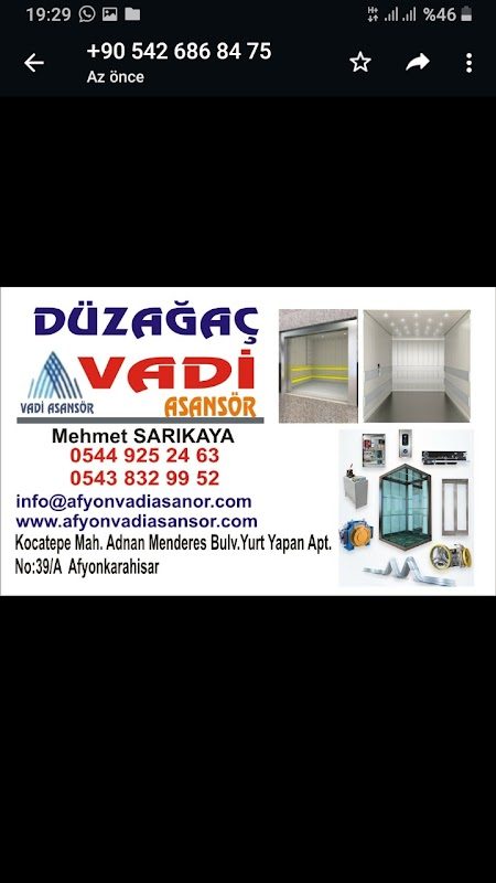 Düzagaç Vadi Asansör