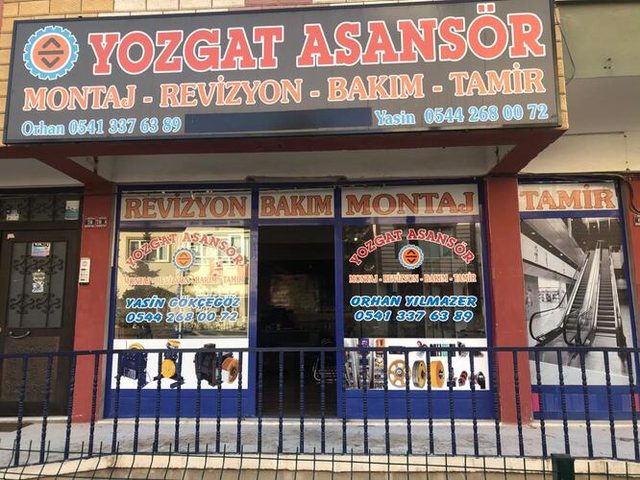 YOZGAT ASANSÖR BAKIM ve REVİZYON